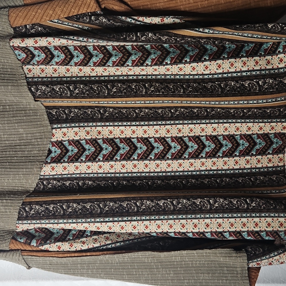 Bohemian Multicolor Long Sleeve Top - Picture 4 of 7